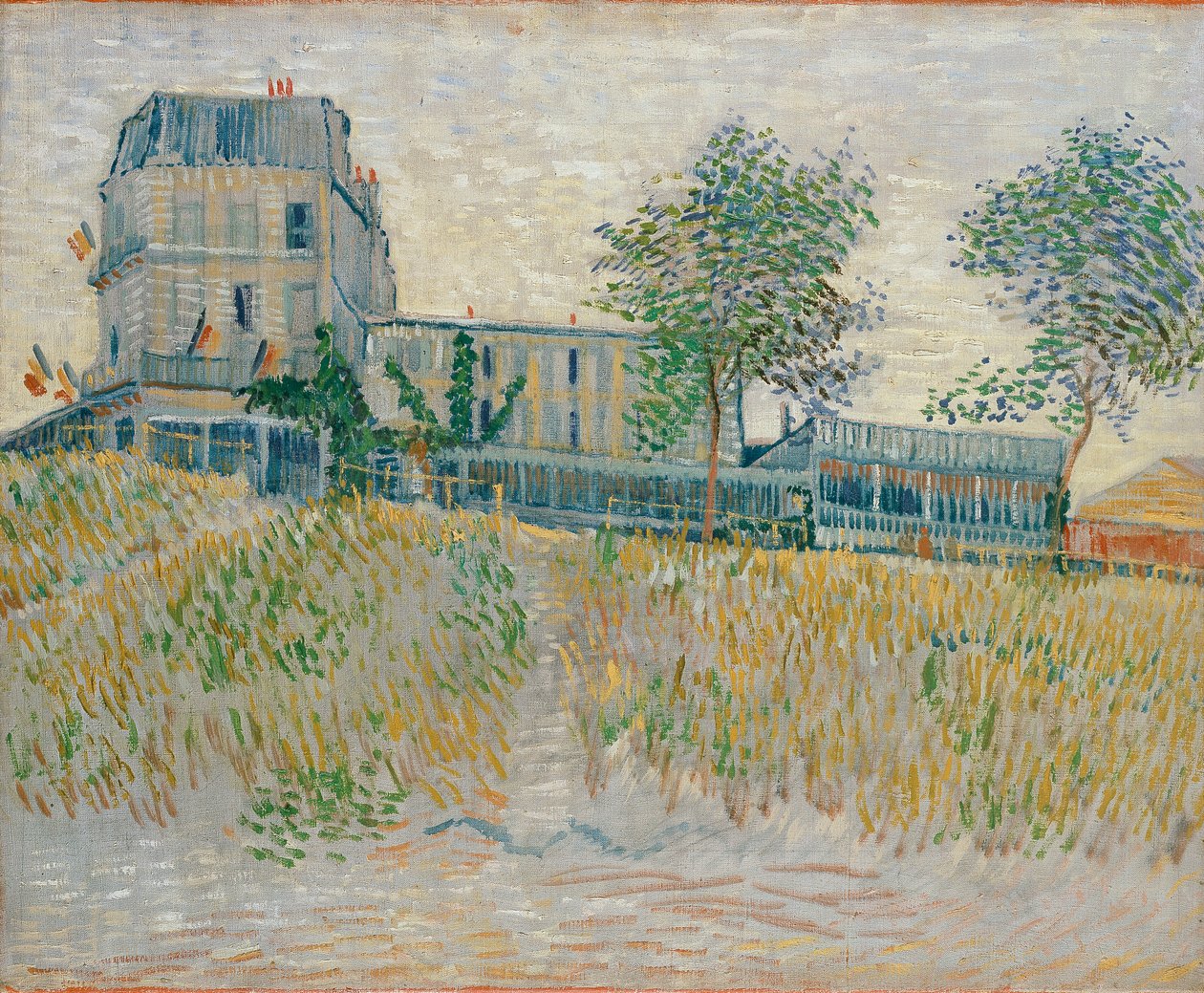Restaurant of the Sirene, Asnieres, 1887 af Vincent van Gogh