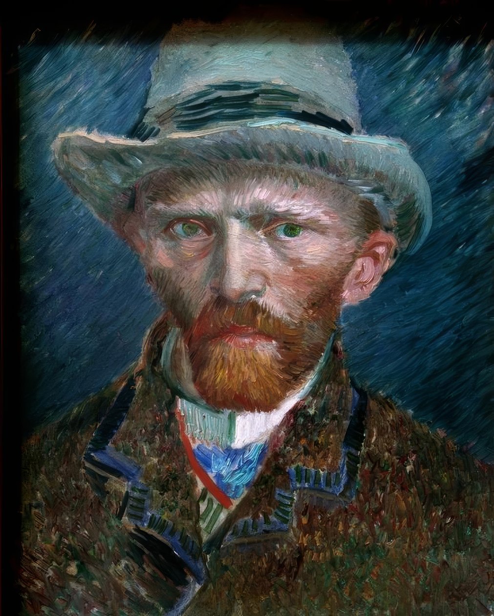 Selvportræt af Vincent van Gogh