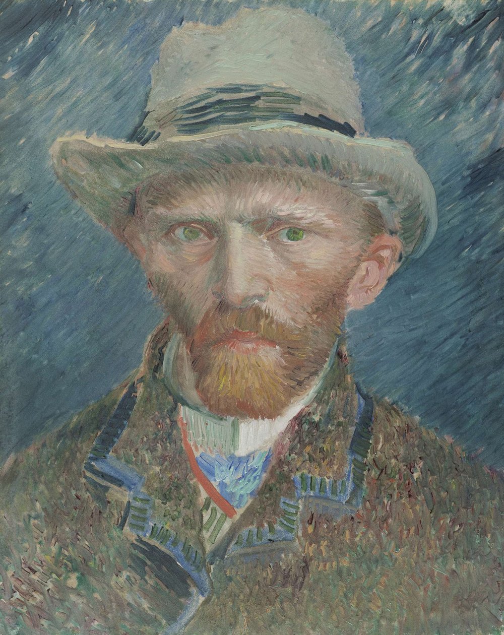 Selvportræt af Vincent van Gogh