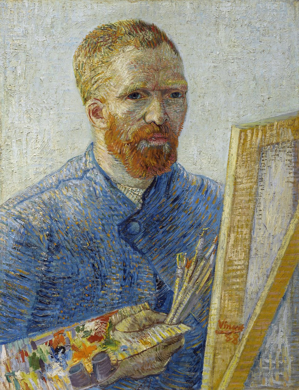 Selvportræt af Vincent van Gogh