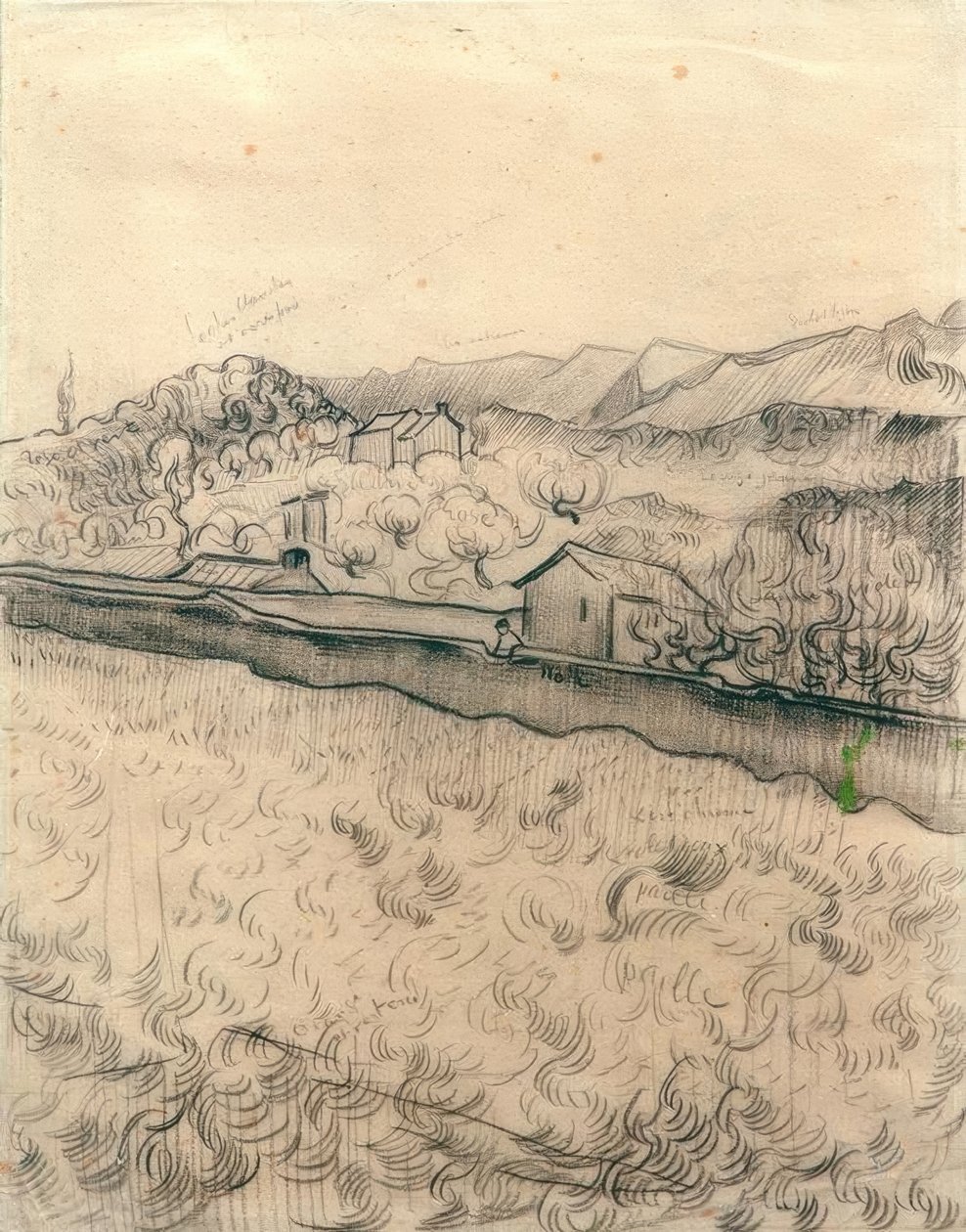 Muret mark af Vincent van Gogh