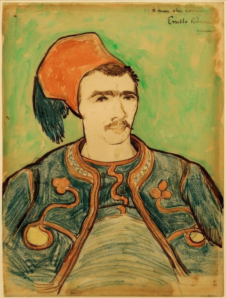 Zuave af Vincent van Gogh