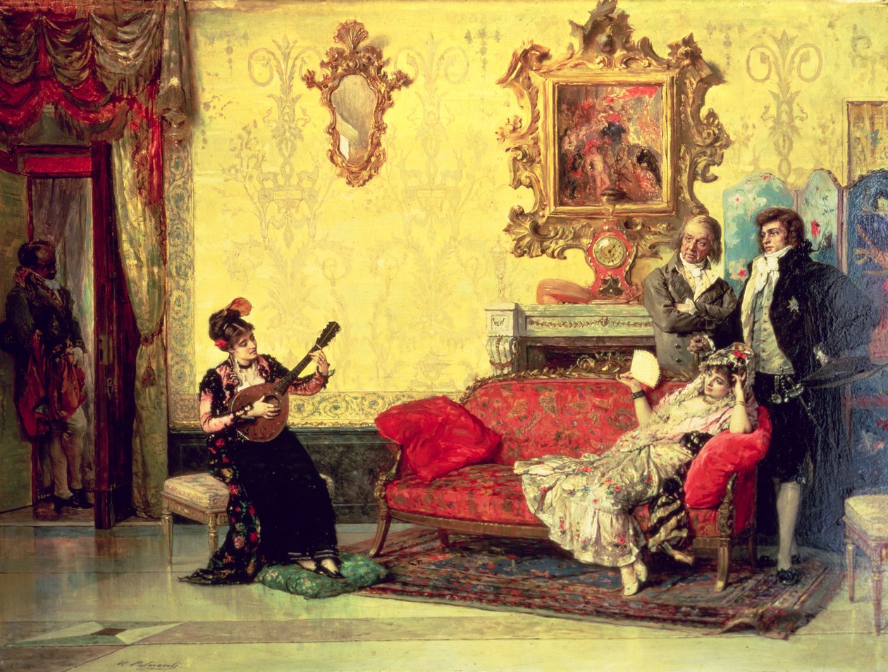 Koncerten af Vincente Gonzalez Palmaroli