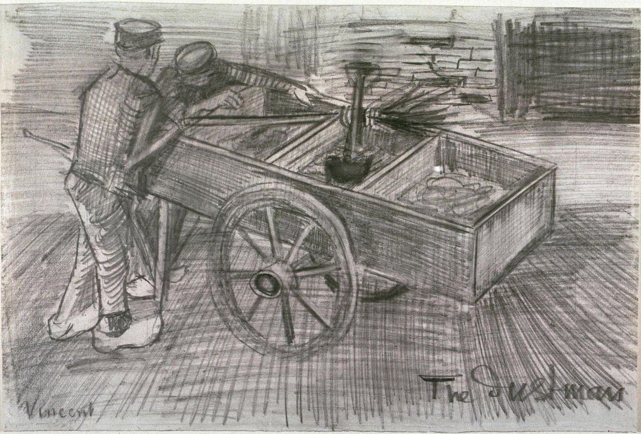 Støvmanden (1883) af Vincent van Gogh