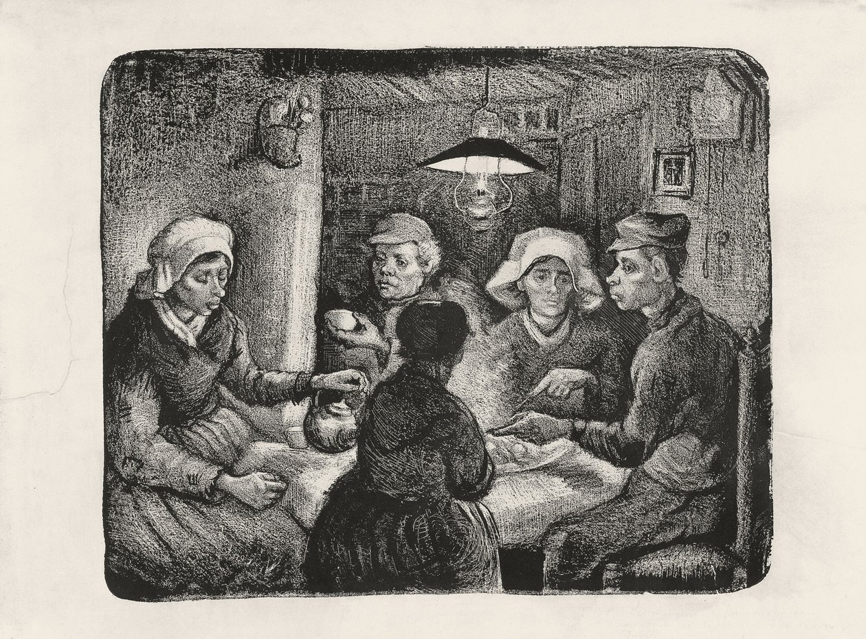 Kartoffelspiserne af Vincent van Gogh