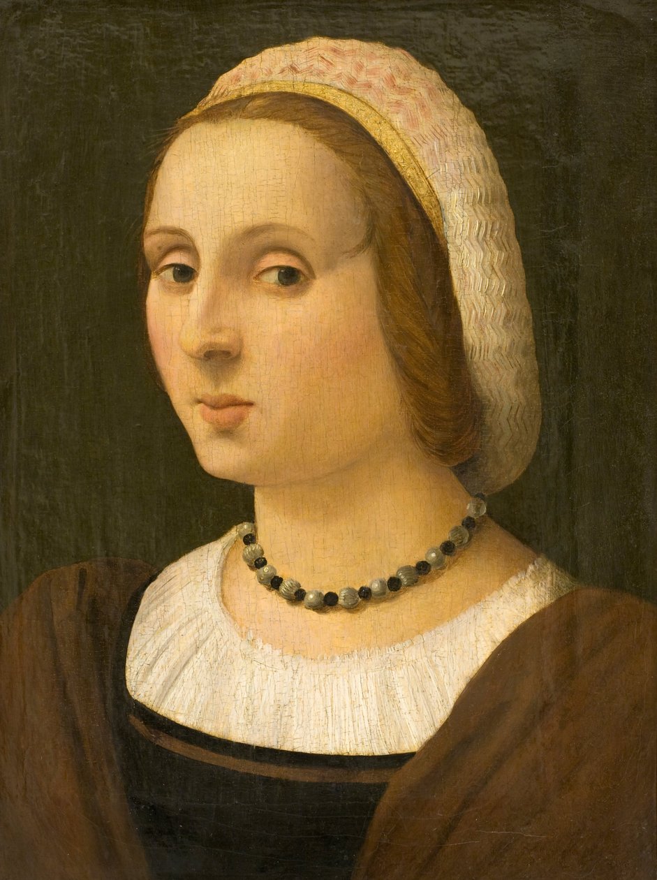 Portræt af en dame af Vincenzo Tamagni