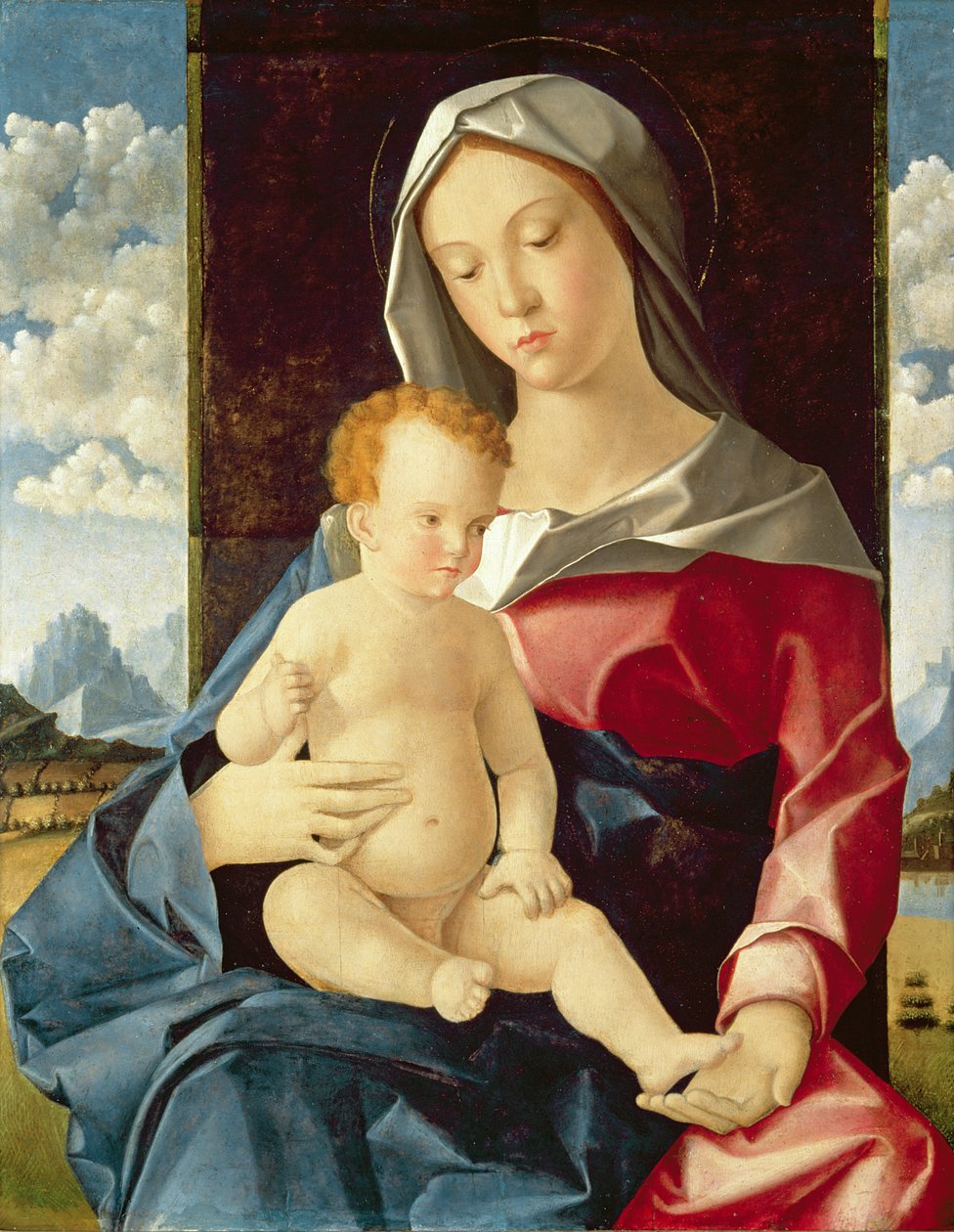 Madonna og barn, ca.1510 af Vincenzo di Biagio Catena