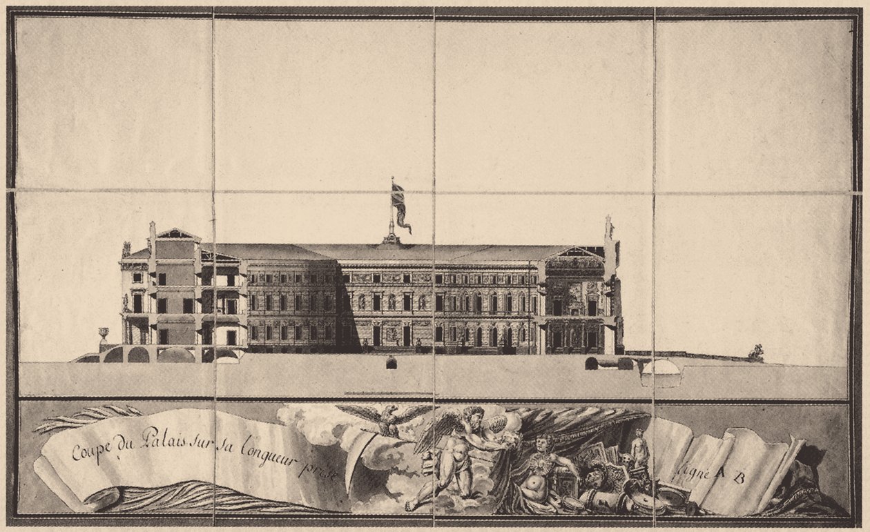 Saint Michaels Castle i Sankt Petersborg, 1797 af Vincenzo Brenna