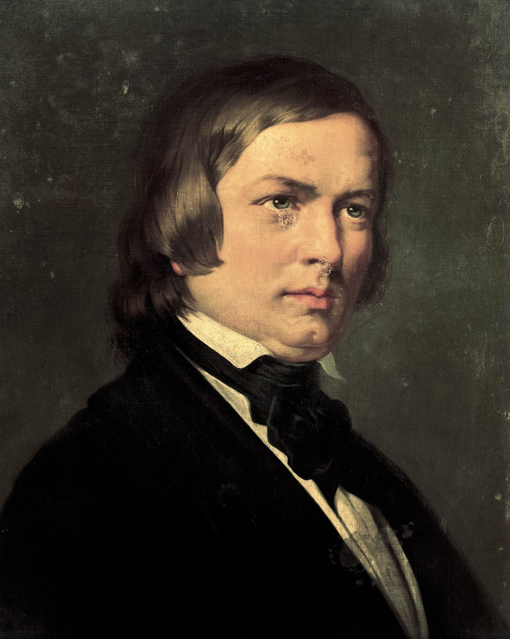 Portræt af Robert Schumann (Zwickau af Vincenzo Busciolano