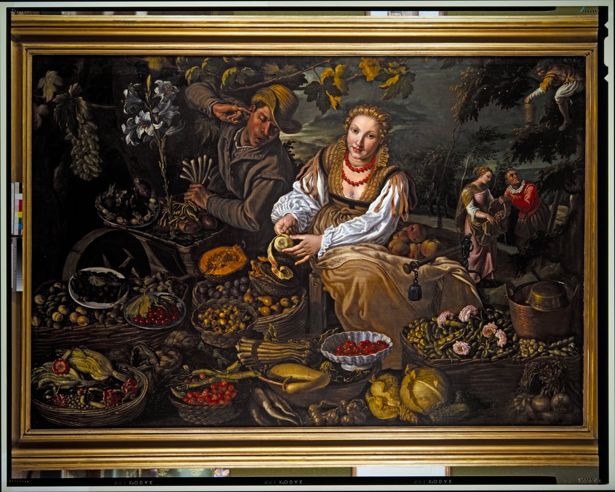 Frugtsælgeren af Vincenzo Campi
