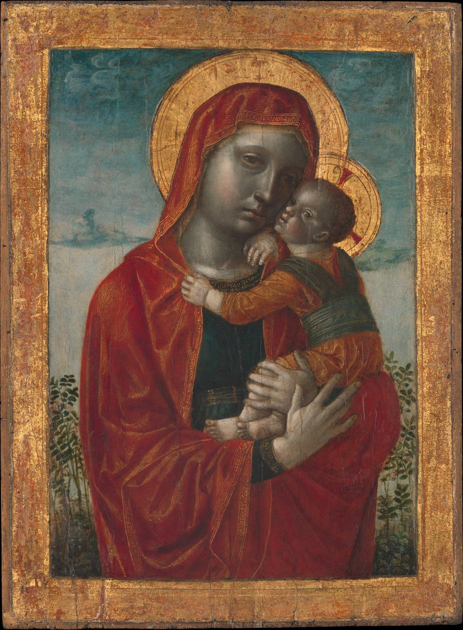 Madonna og barn, ca. 1480. af Vincenzo Foppa