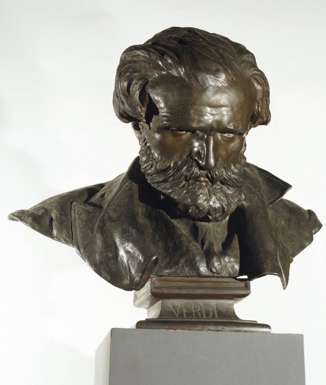 Giuseppe Verdi (bronze) af Vincenzo Gemito