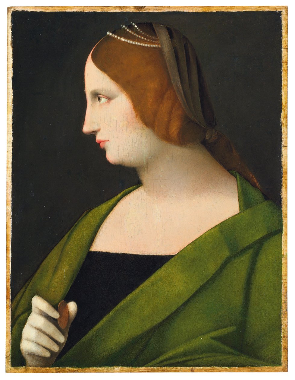 Portræt af en dame af Vincenzo di Biagio Catena