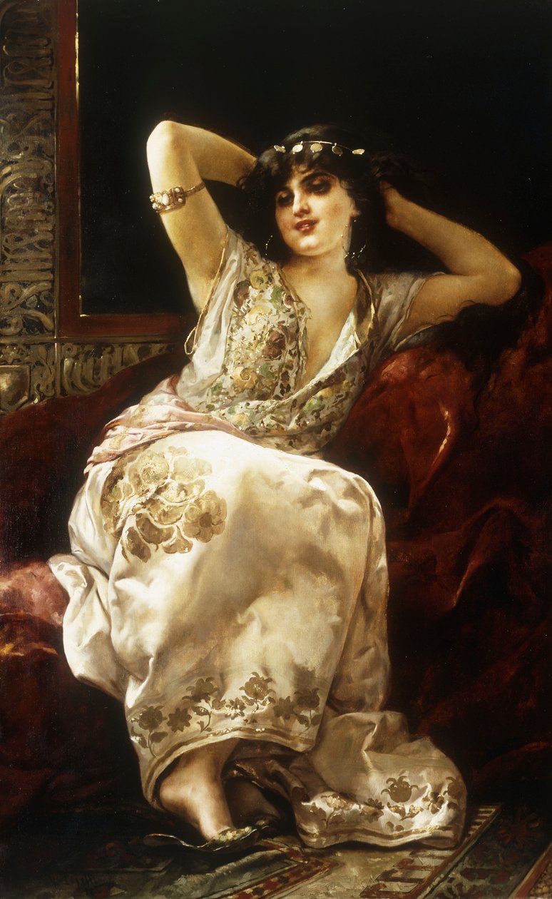 Favoritten, 1896 af Virgilio Tojetti