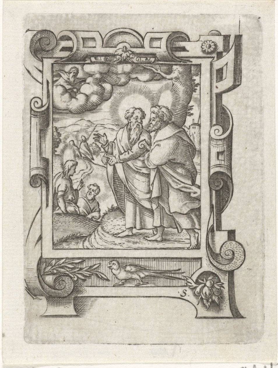 Disciplenes udvandring af Virgilius Solis