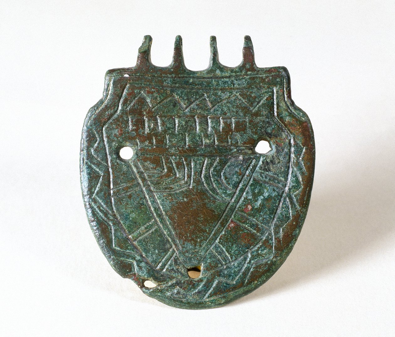 Visigotisk spænde, 6. århundrede af Visigothic Visigothic