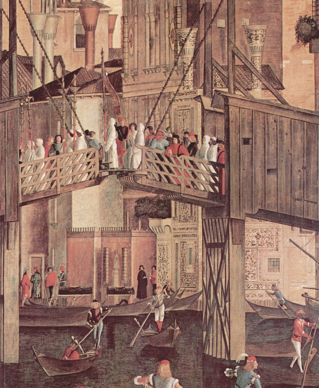 Miraklet af relikviet fra Det Hellige Kors af Vittore Carpaccio