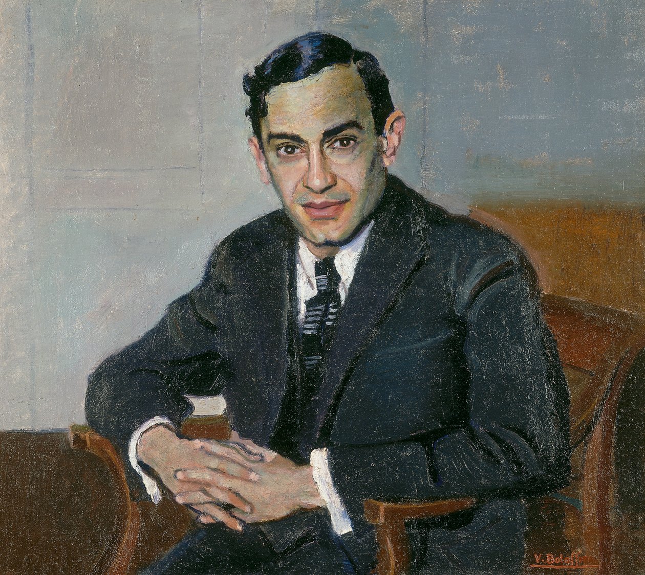 Portræt af doktor Carlo Morpurgo af Vittorio Bolaffio