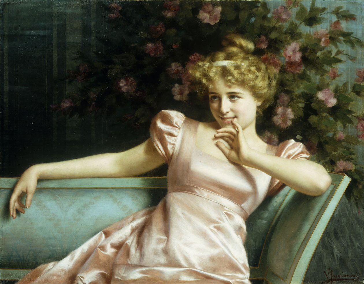 En ung skønhed af Vittorio Reggianini