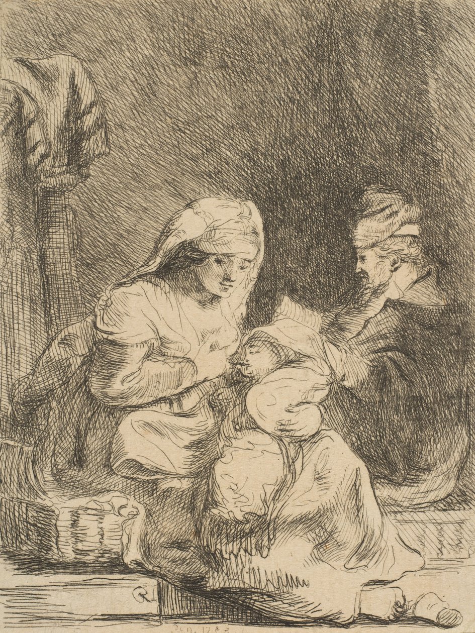 Den hellige familie, 1783. af Vivant Denon