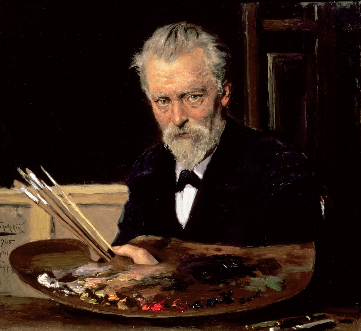 Selvportræt, 1905 af Vladimir Egorovic Makovsky