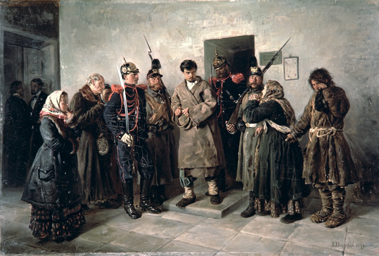 De dømte, 1879 af Vladimir Egorovic Makovsky