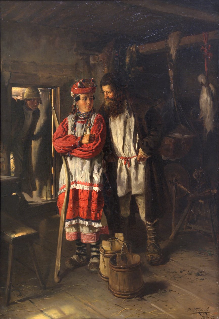 Svigerfar, 1888 af Vladimir Egorovic Makovsky