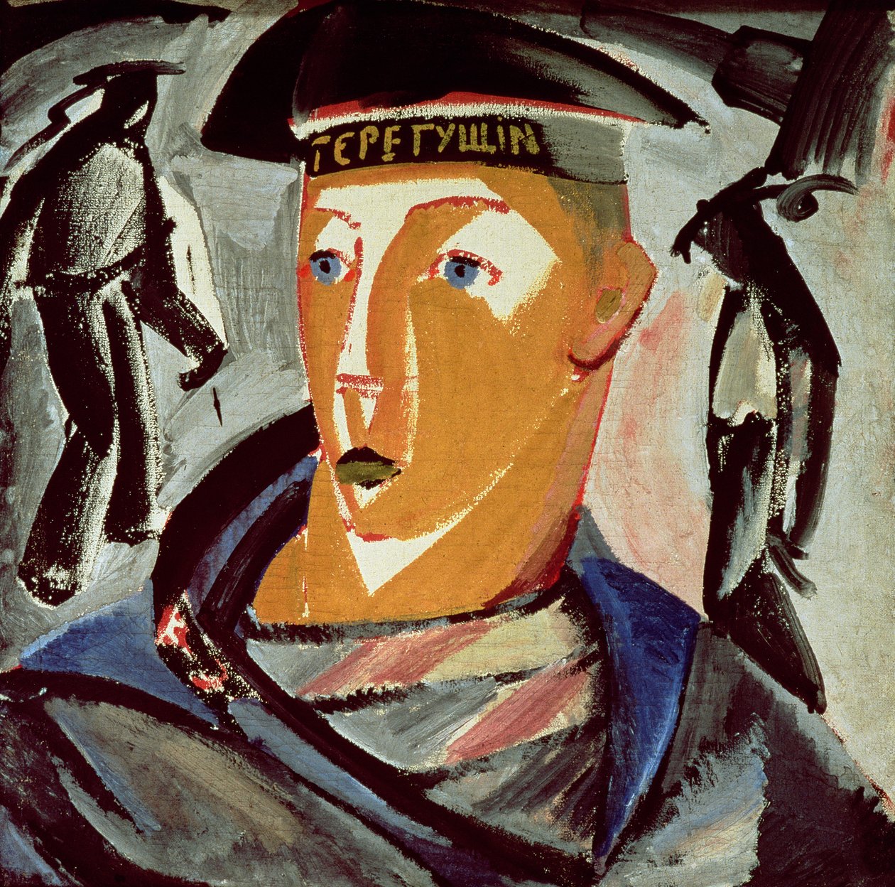 Sømanden (selvportræt) af Vladimir Evgrafovich Tatlin