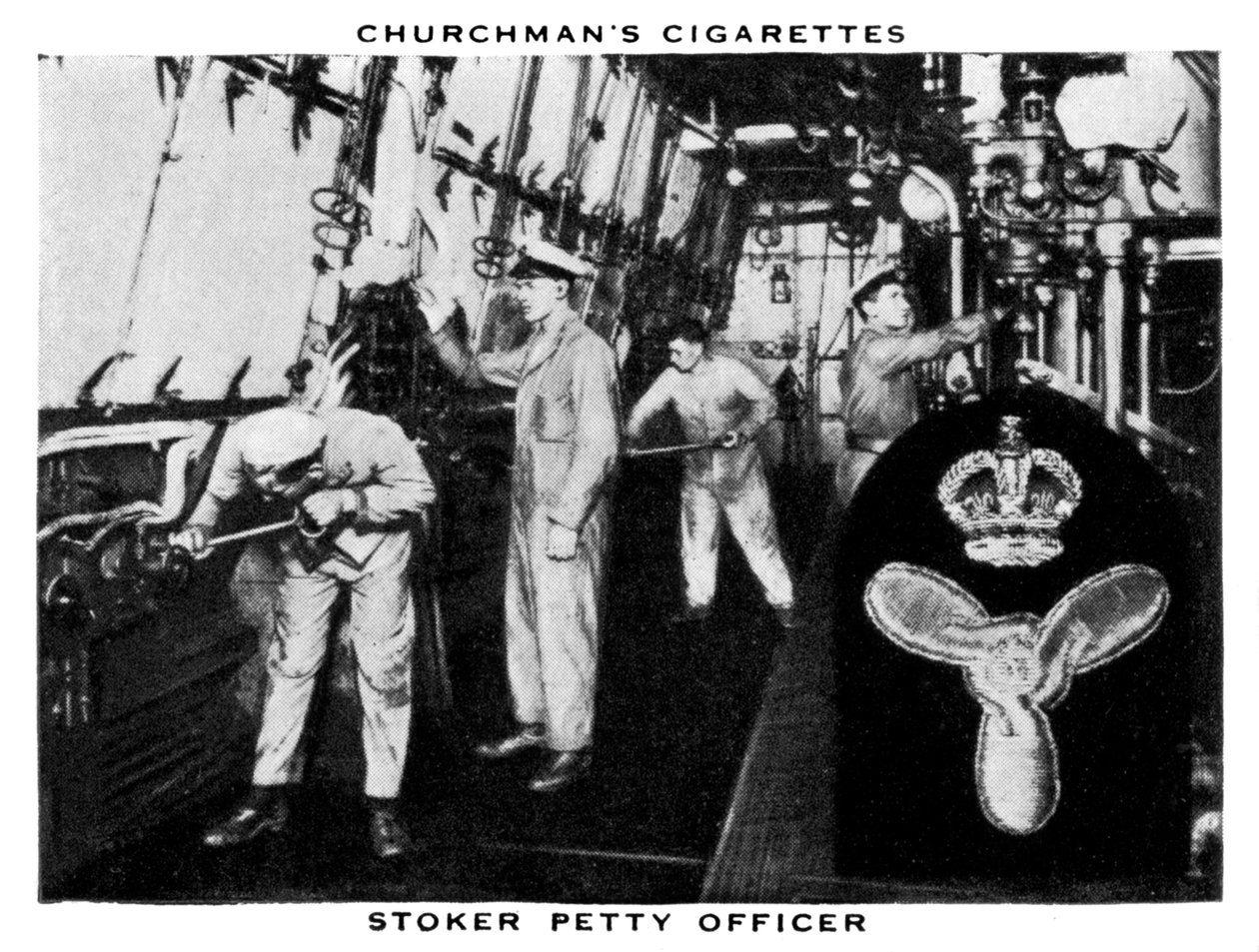 Stoker underofficer, 1937. af WA and AC Churchman