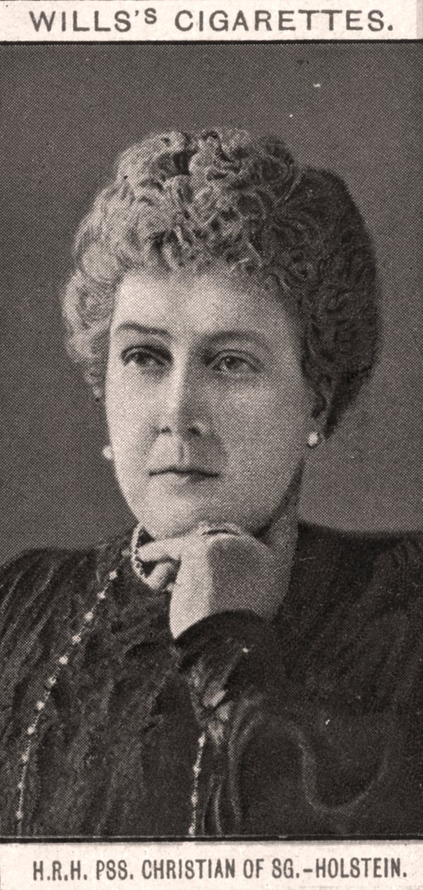 Prinsesse Christian af Slesvig-Holsten, 1908 af WD and HO Wills