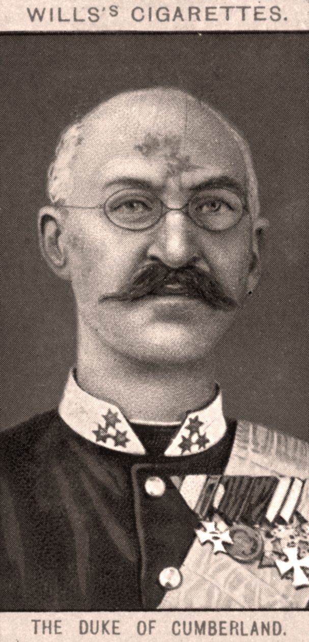 Hertugen af Cumberland, 1908. af WD and HO Wills