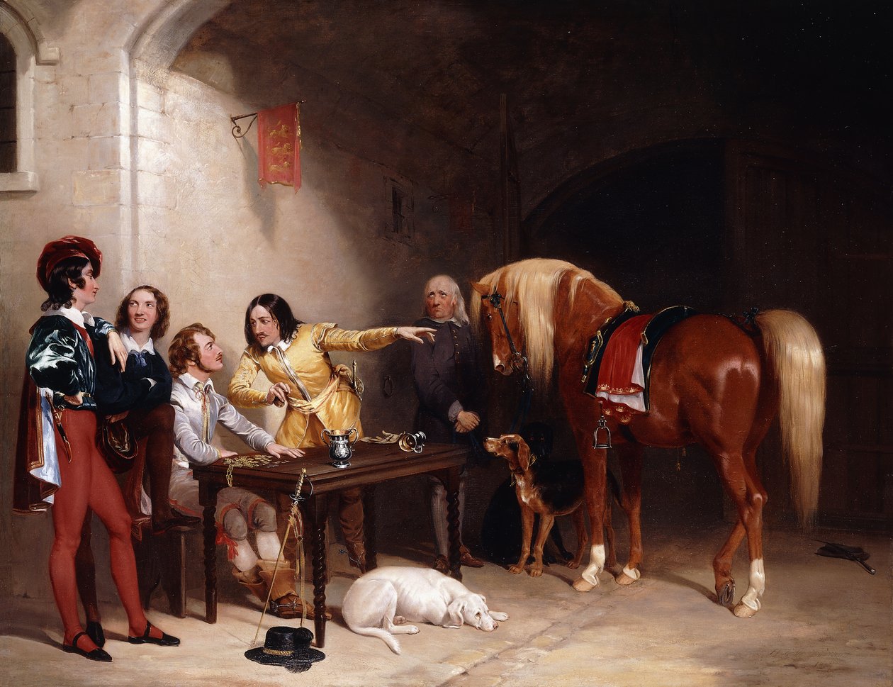 Staven, 1837 af W. Barraud