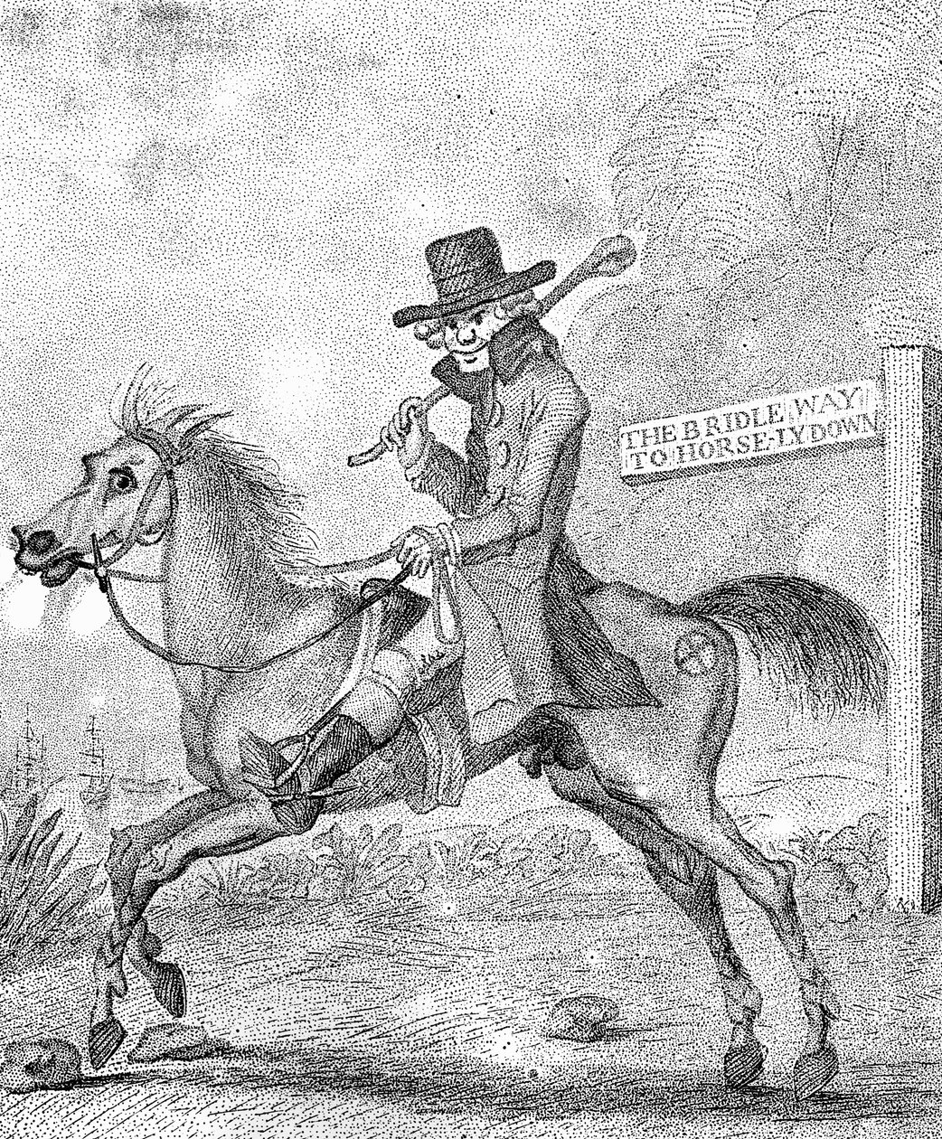 En smule blod, 1787. af W. Dickinson