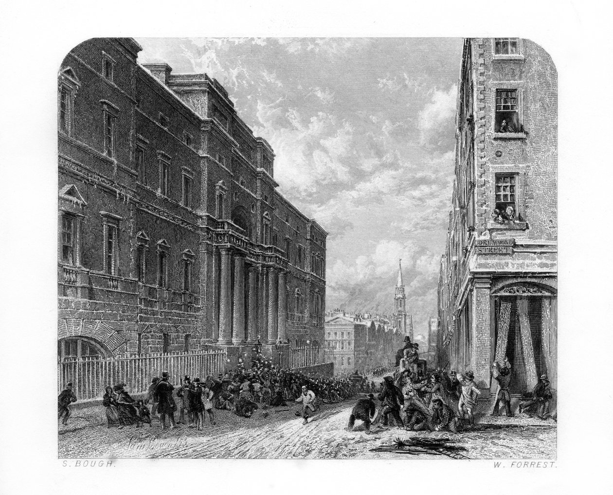 University of Edinburgh, Skotland, 1870. af W. Forrest