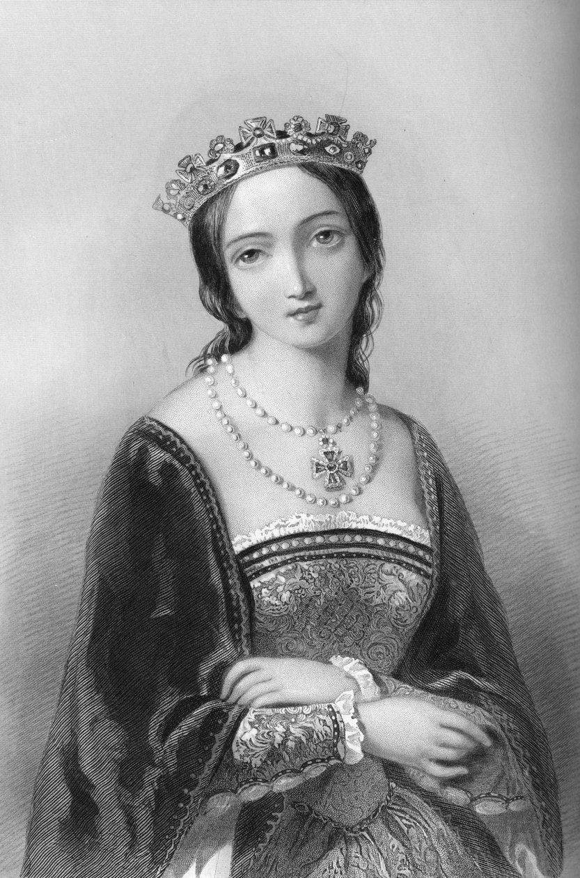 Queen Mary I 1516-1558, 1851. af W. H. Egleton