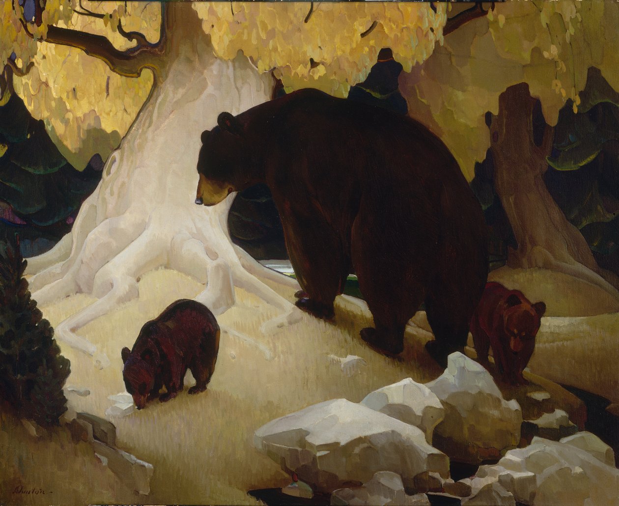 Fall in the Foothills, ca. 1933-1934. af W. Herbert Dunton