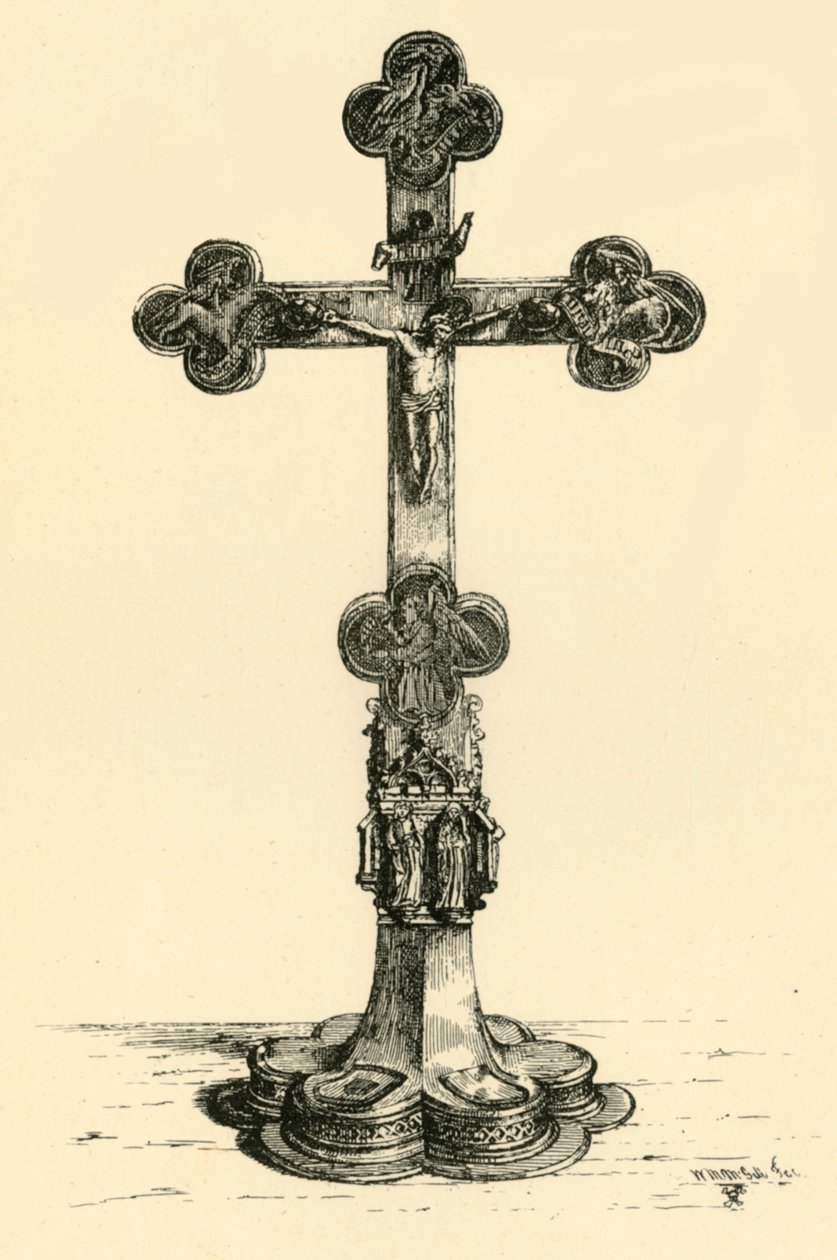 Krucifiks, 1881. af W. M. McGill