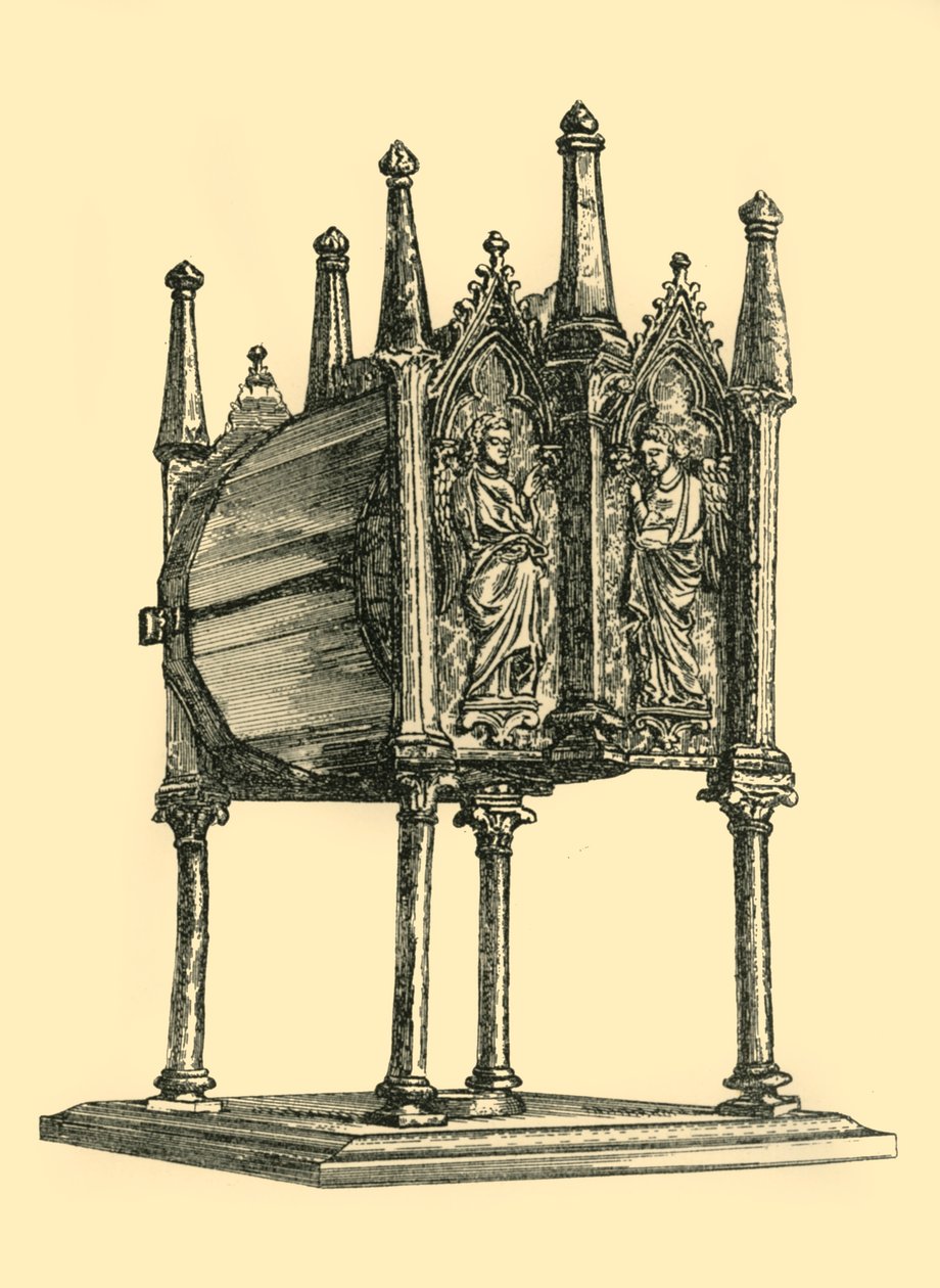 Relikvieskrin, 1300-tallet, 1881. af W. M. McGill
