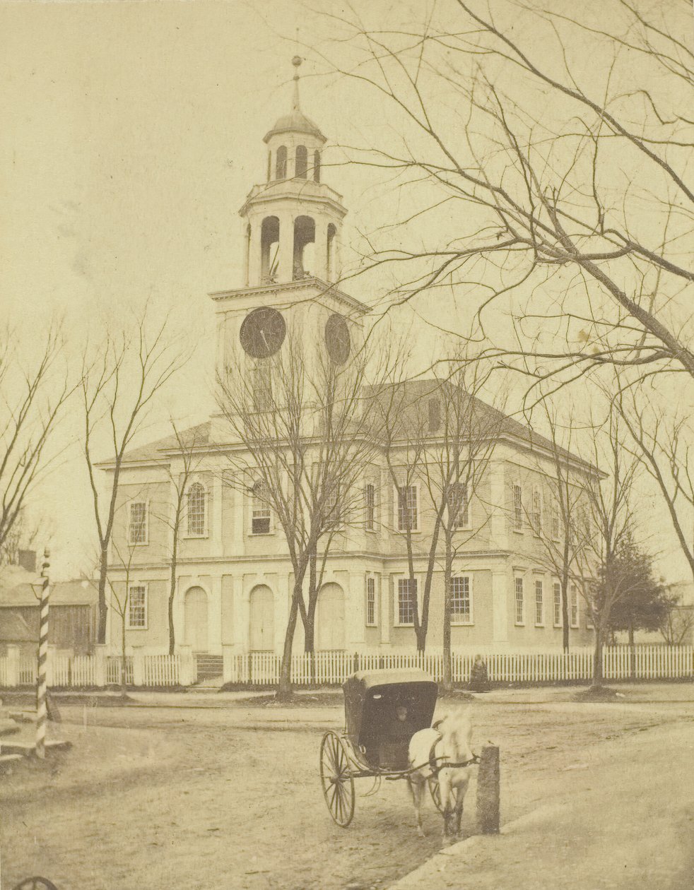 Unavngivet kirke udvendigt, 183088. af W. N. Hobbs