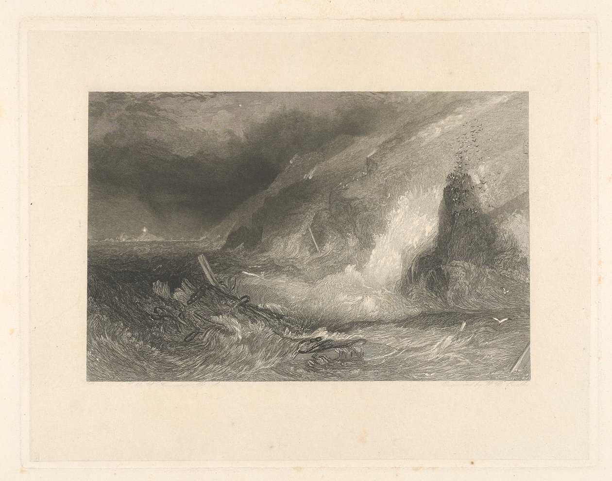 Longships Lighthouse, Lands End af W. R. Smith