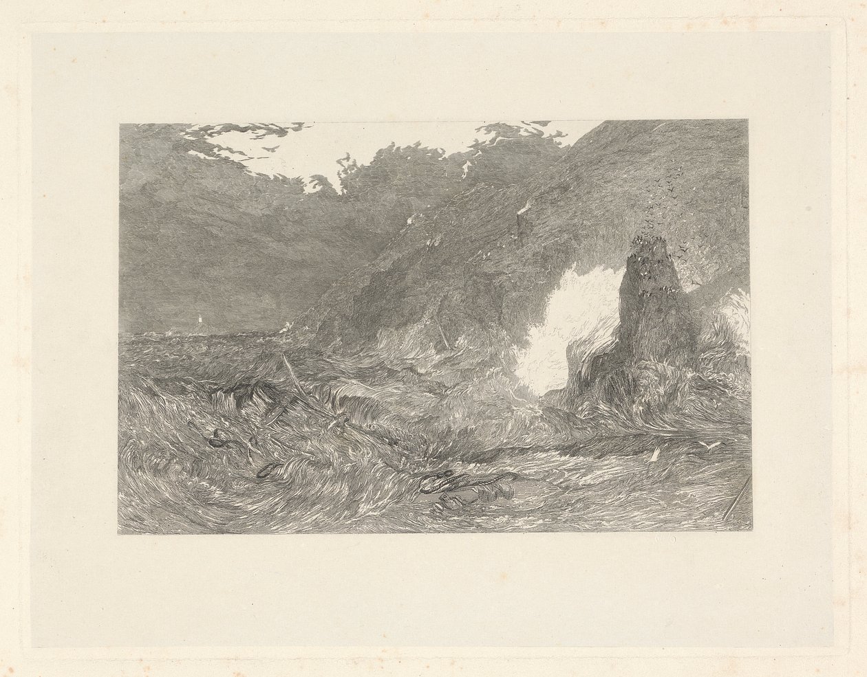 Longships Lighthouse, Lands End af W. R. Smith