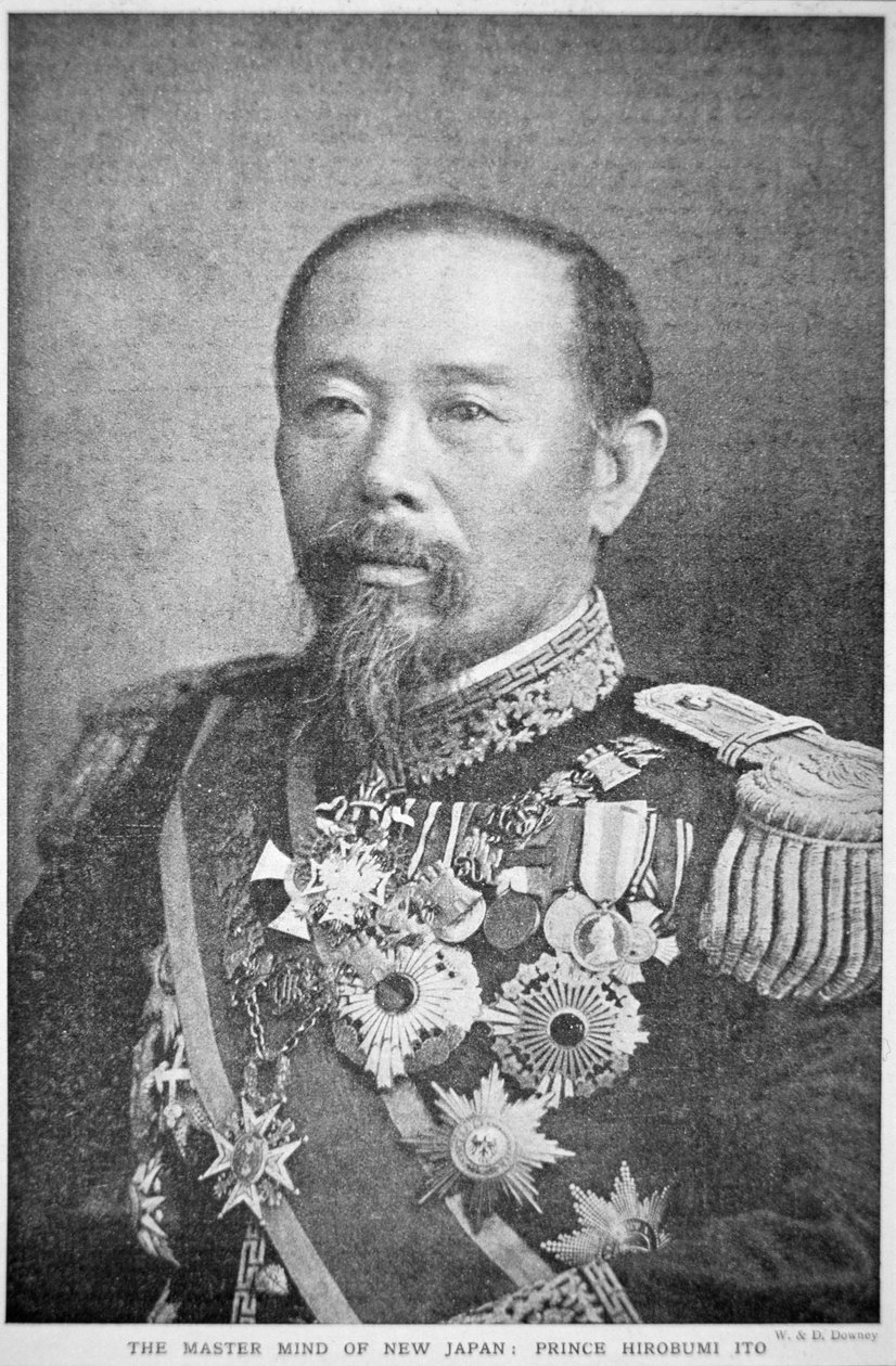 Prins Ito Hirobumi (s/h-billede) af W. and D. Downey