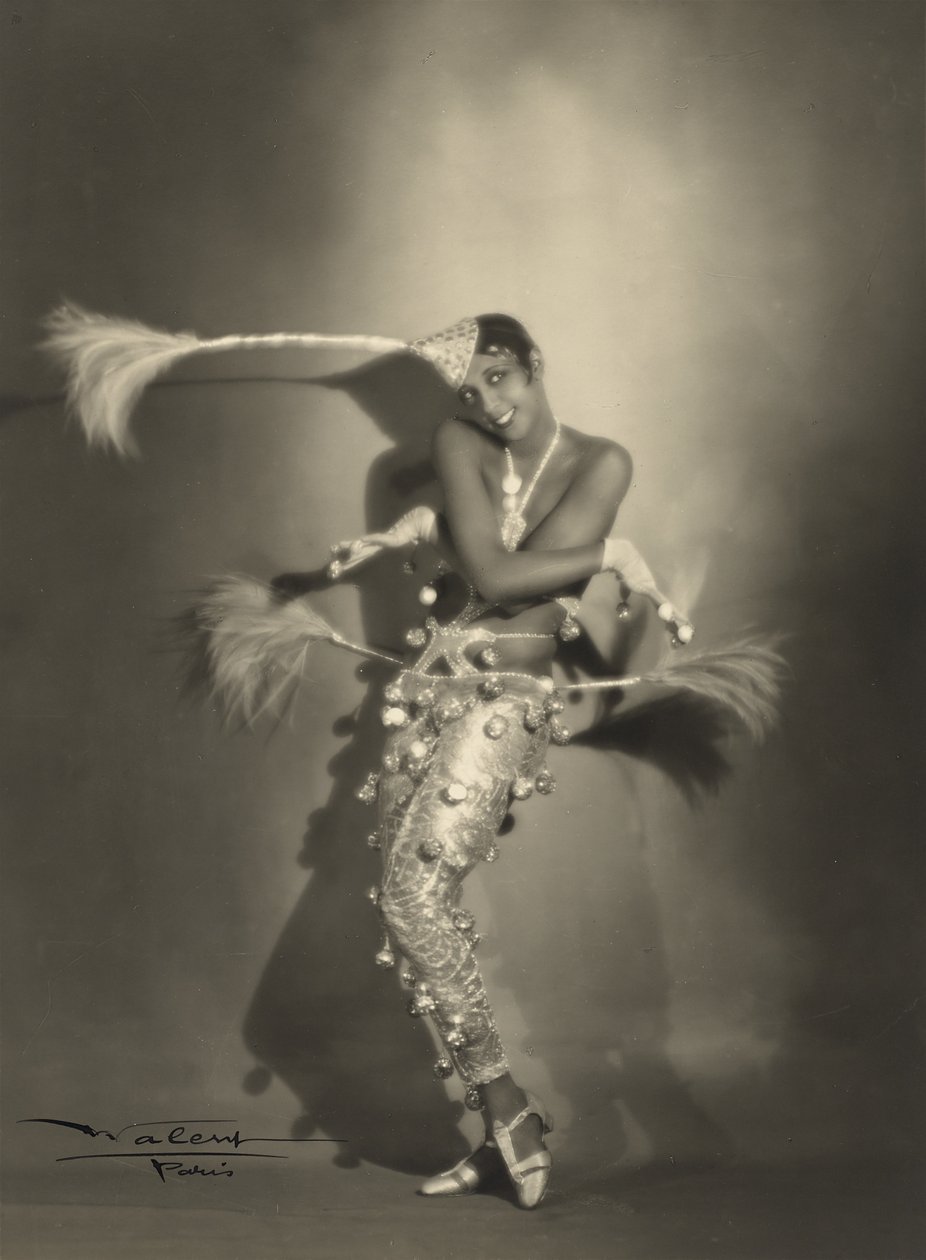 Josephine Baker, ca. 1927 (gelatinesølvtryk) af Walery