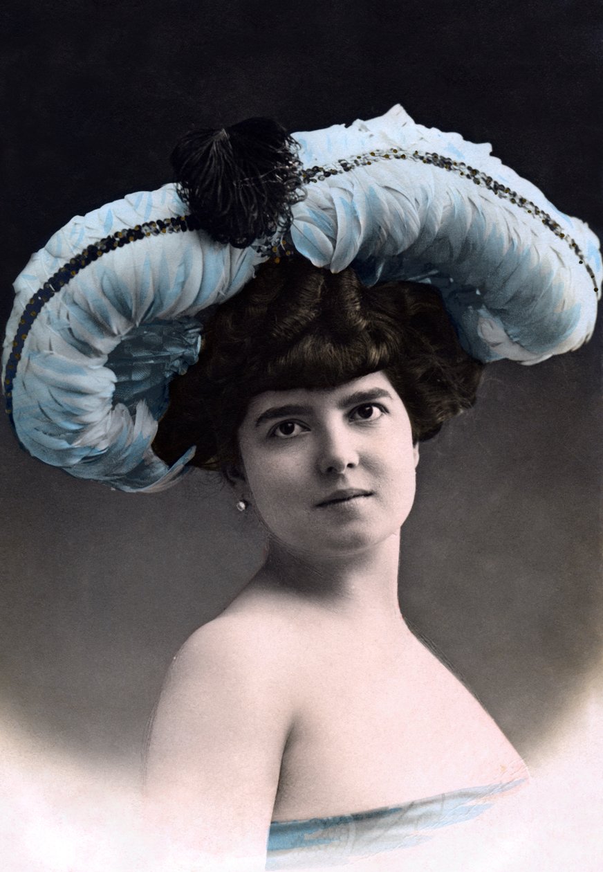 Paule Delys, teaterskuespillerinde, 1904. af Walery