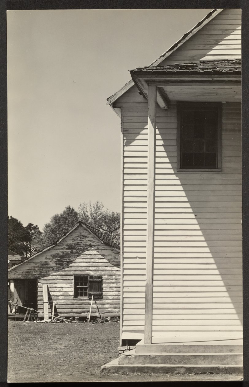 [Detalje af negerkirke, South Carolina]. af Walker Evans