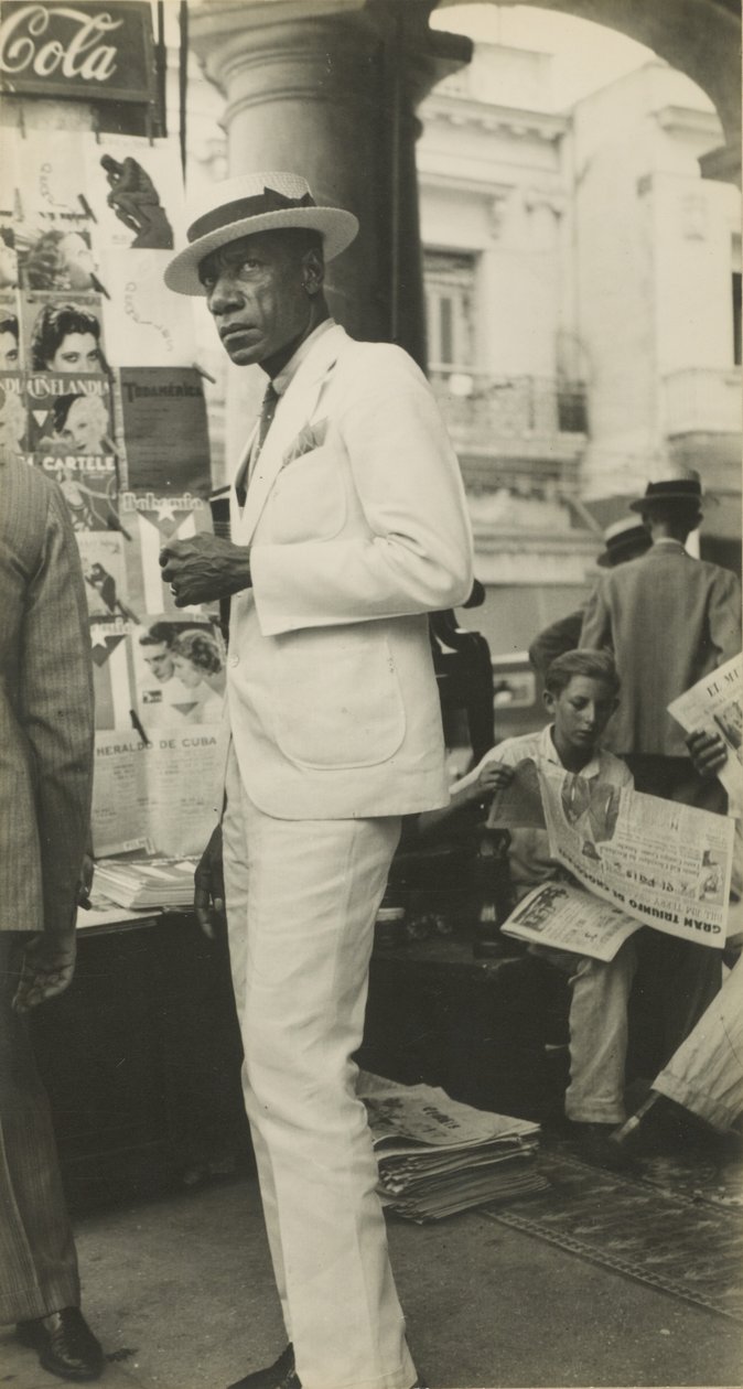 Havana Citizen / Borger i Havanas centrum af Walker Evans