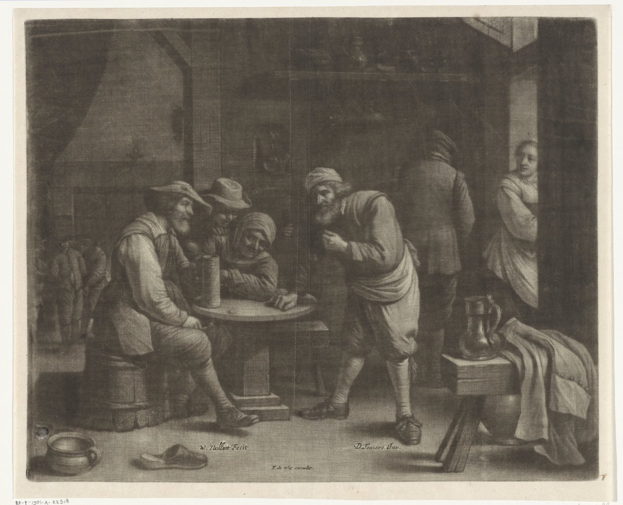 Herbergscene af Wallerant Vaillant