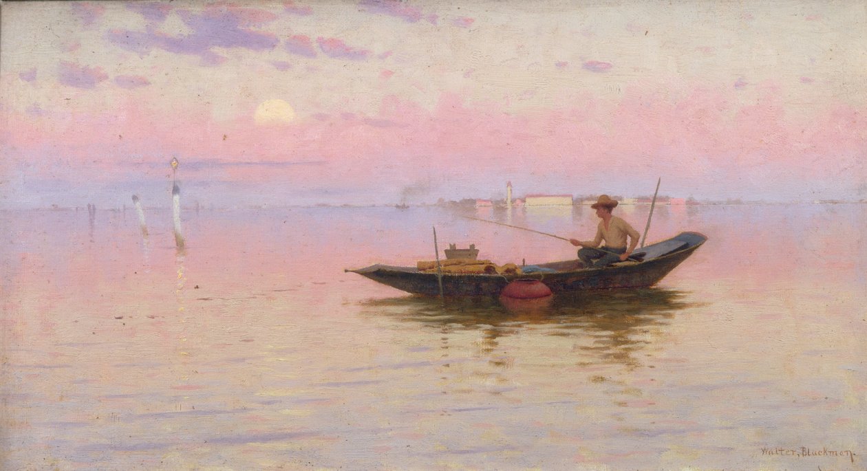 Aften i Venedig af Walter Blackman