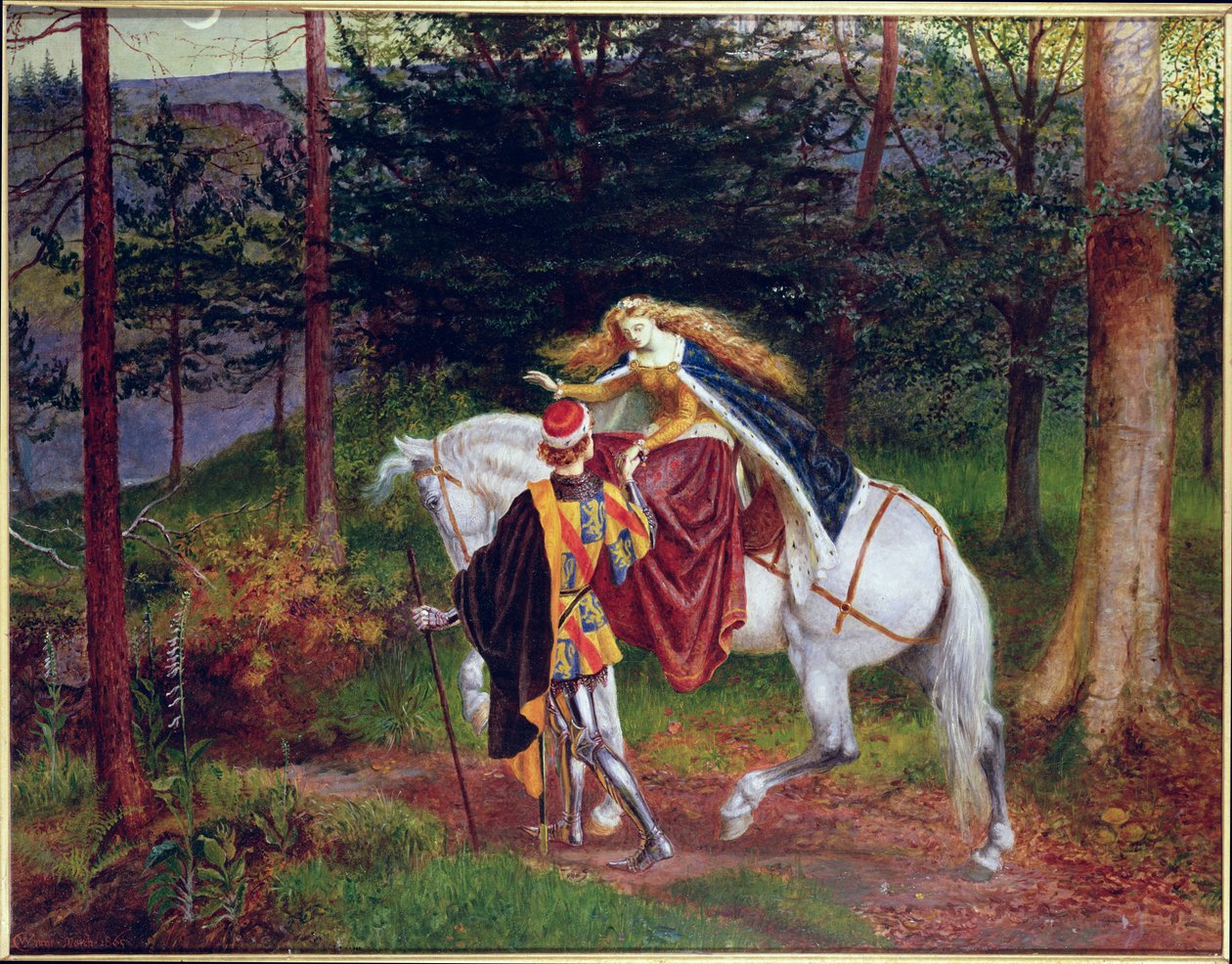 Den smukke dame uden nåde af Walter Crane