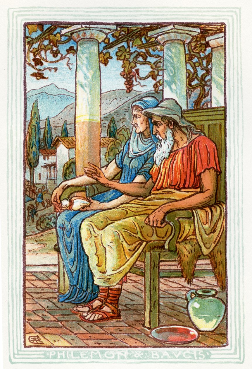 Filemon og Baucis af Walter Crane